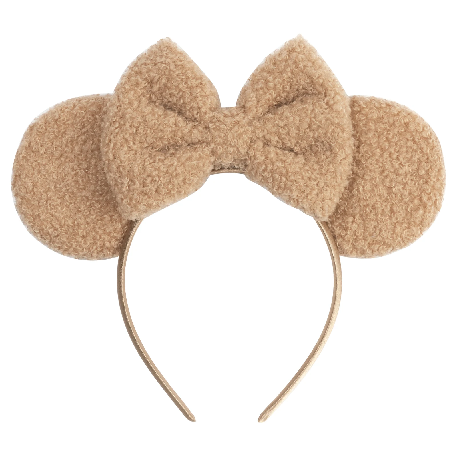 Neues Weihnachts-Samt-Mausohren-Stirnband, Niedliches Ohren-Stirnband für Halloween, Geburtstag, Mädchen-Cosplay, Kostümparty-Dekoration
