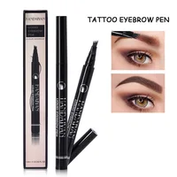 4 Point Eyebrow Pencil Waterproof Liquid Eyebrow Pen Makeup Long Lasting Cosmetic Microblading Brow Pen Tattoo Cosmetics 2