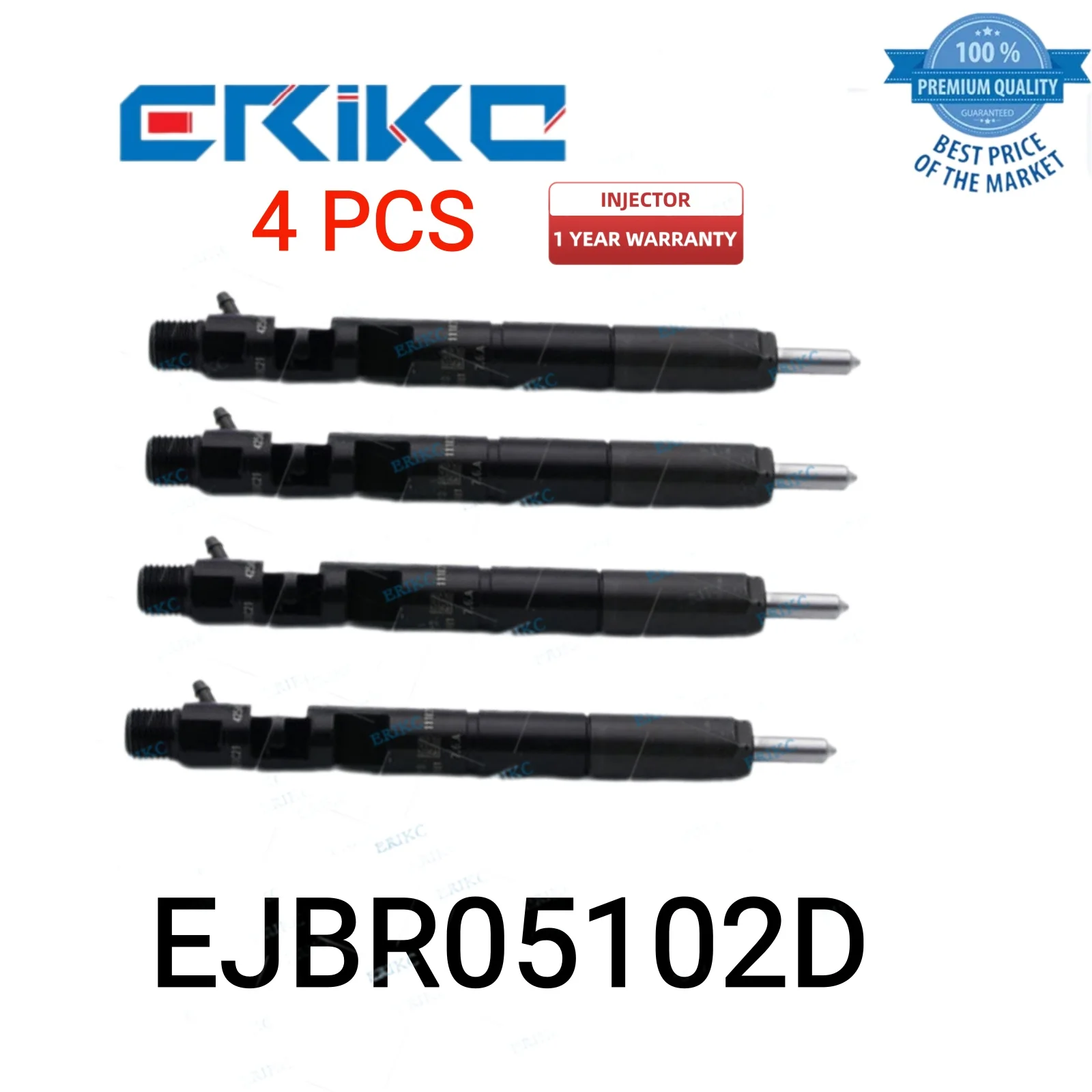 

Корпус инжектора EJBR05102D EJBR 051 02D, 4 шт., инжектор дизельного топлива EJBR 051 02D 28232251 для RENAULT: 166001137R, подходит для DACIA
