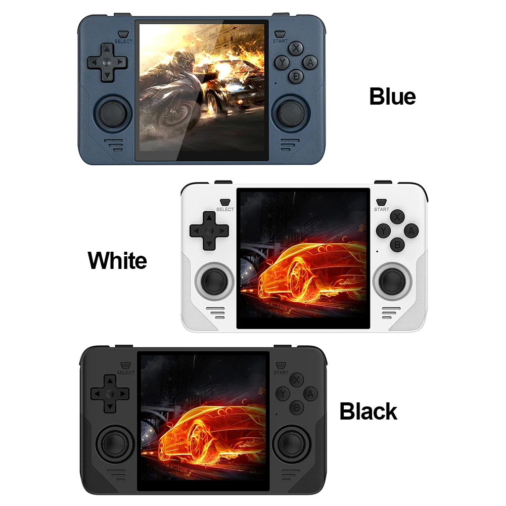 

Hot POWKIDDY RGB30 720*720 4 Inch Ips Screen Built-in WIFI RK3566 Open-Source Retro Handheld Game Console Children's Gifts