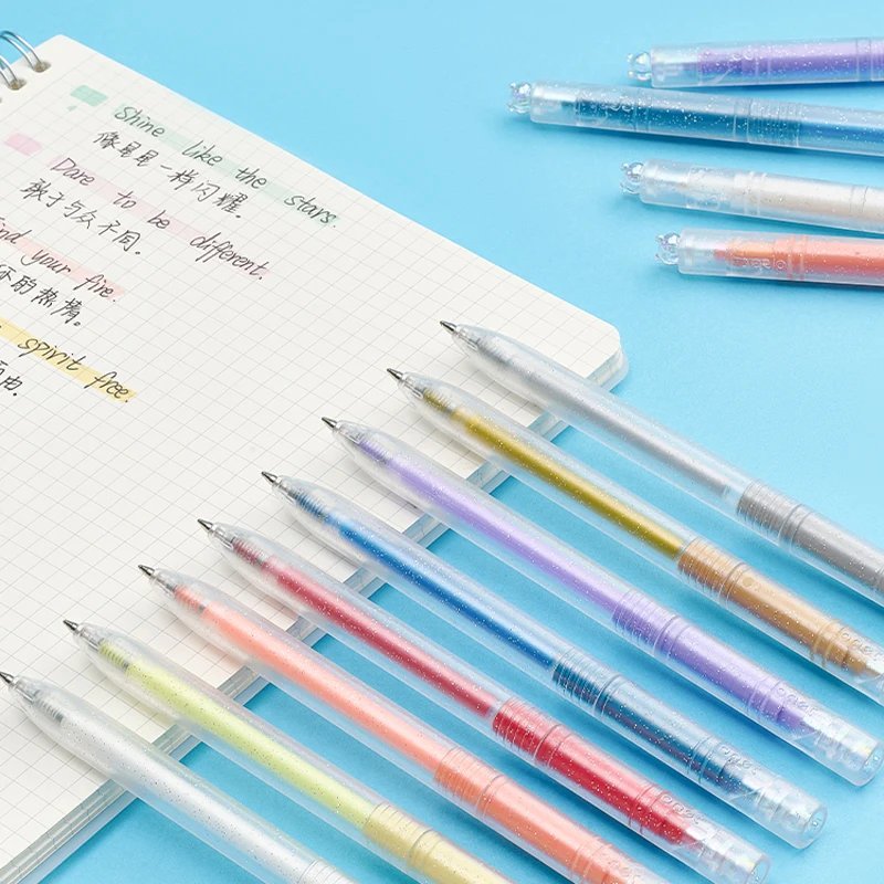 Cute Bear Acrylic Paint Markers 0.8mm Bullet Tip Journal Doodle Pens for Wood Glass Stone DIY Drawing Craft Student Art Supply