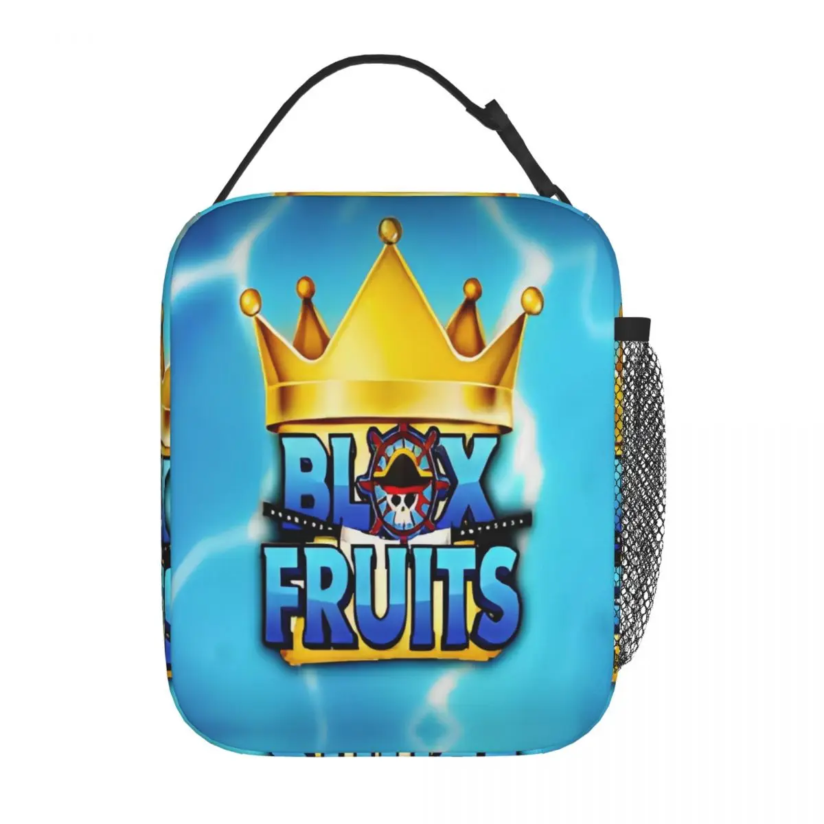 Insulated Lunch Box Blox Fruits Game Product Food Box INS Trendy Thermal Cooler Bento For School