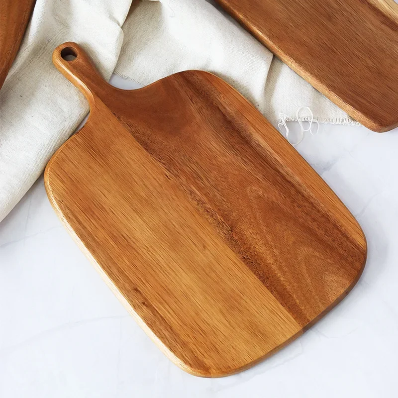 Bloquesdecortardemaderadecocinadealtacalidad,tabladecortardehaya,bandejaparaPizza,pan,fruta,Sushi,herramientadecocinaescreativacolgante-AliExpress15