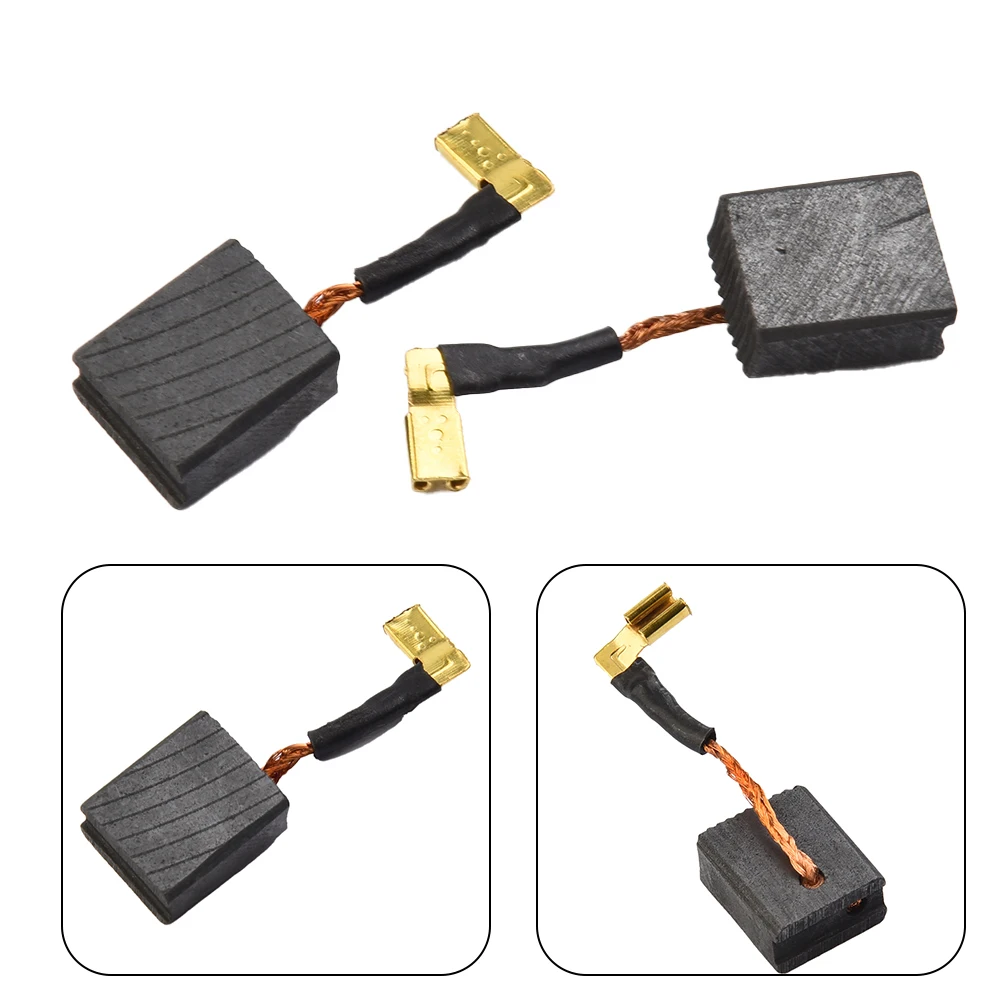 2Pcs Carbon Brushes Coals For DW Angle Grinder N421362/DWE4217/DWE4238 Super Graphite Brushes Electric Motors Tools 6.5*12*14mm