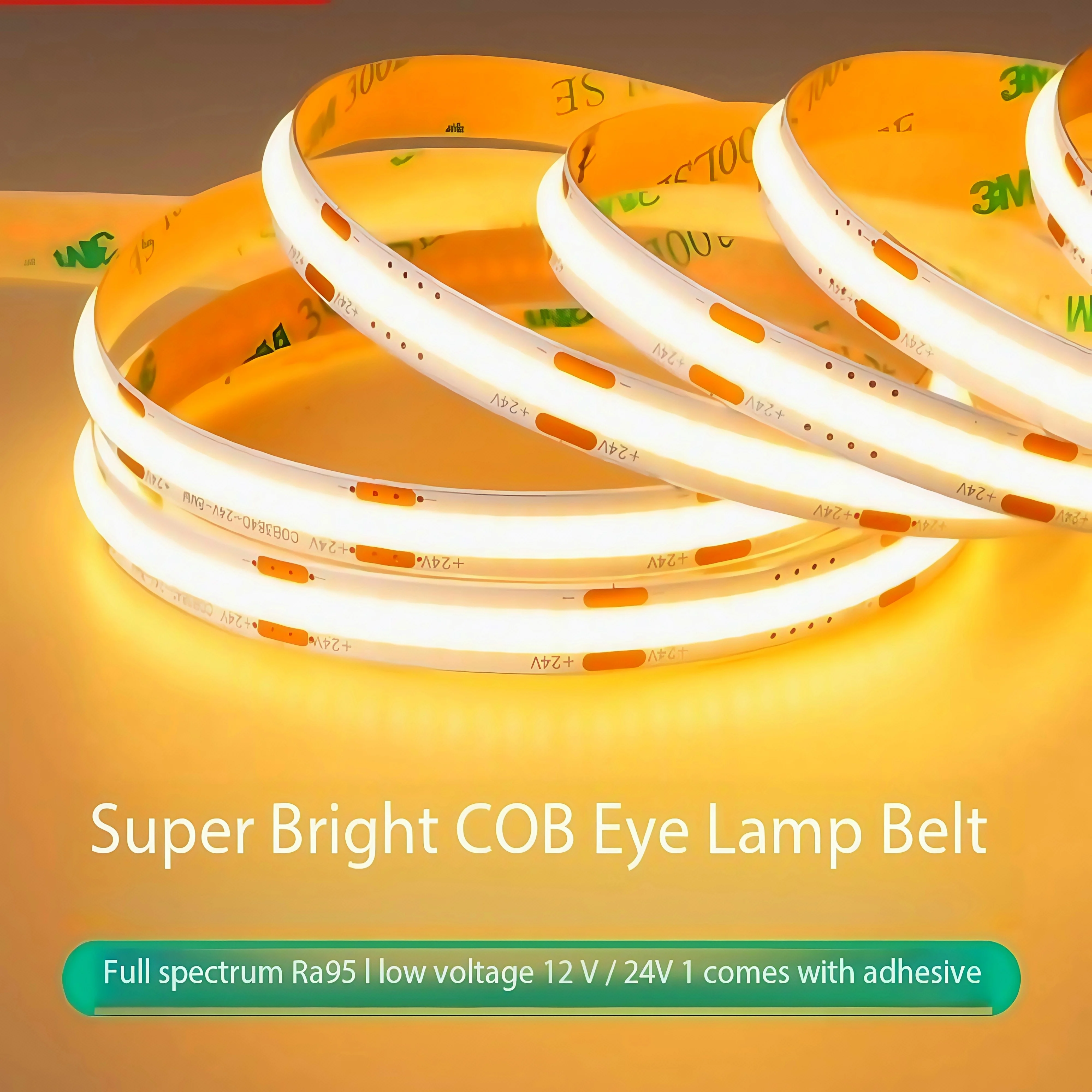 รูปสินค้า ริบบิ้น LED ส่องสว่าง 320 ดวง/เมตร สีขาว 3000K-6000K