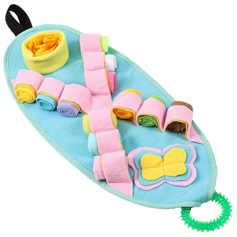 

Pet Dog Snuffle Mat Nose Smell Training Sniffing Pad Dog Puzzle Toy Slow Feeding Bowl Food Dispenser Carpet Washable Dog toys