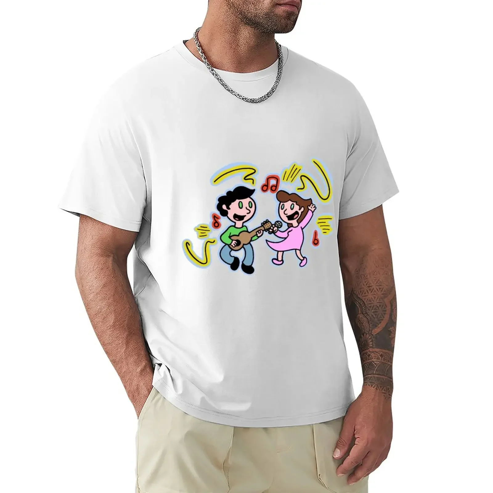 

Singing with the love of my life! T-Shirt Aesthetic clothing customizeds vintage mens graphic t-shirts funny