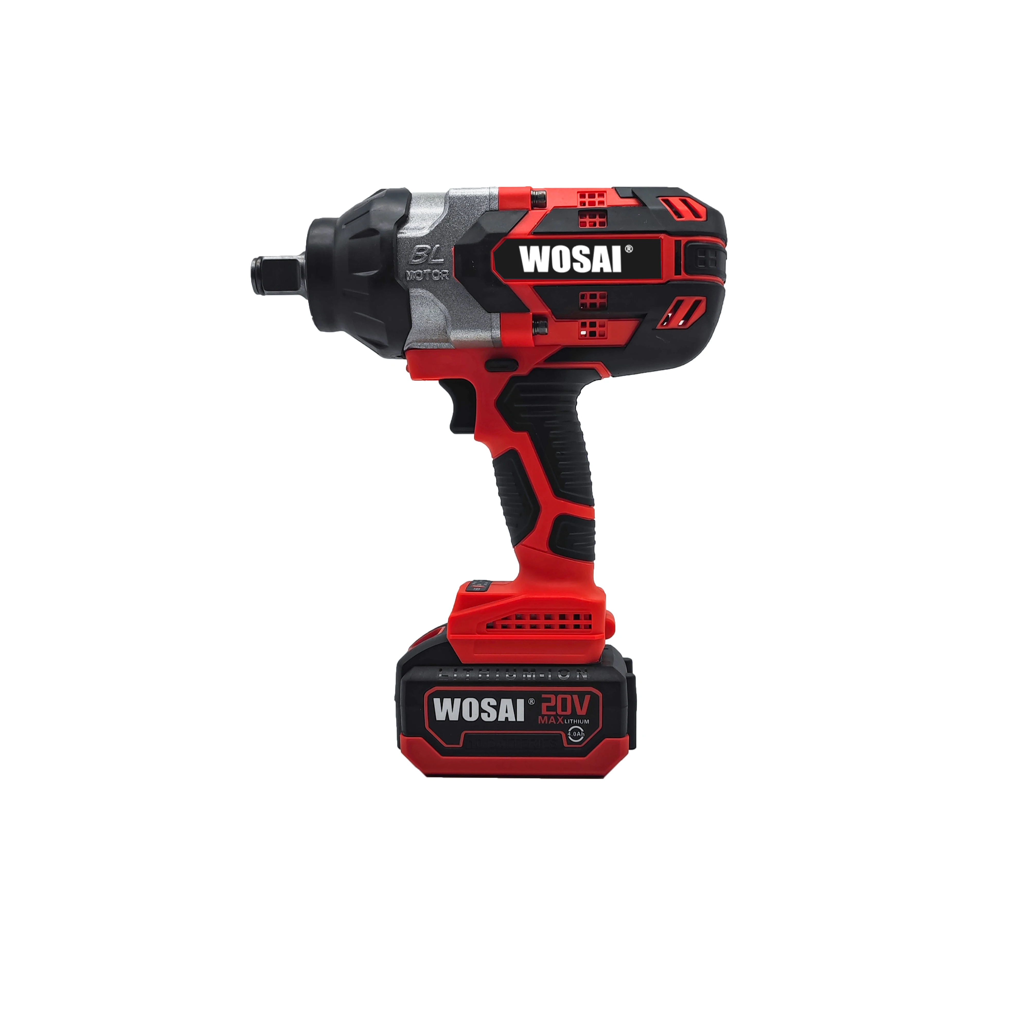 WOSAI 20V 24v cordless impact wrench 3 4 drive cordless impact wrench power wrenches