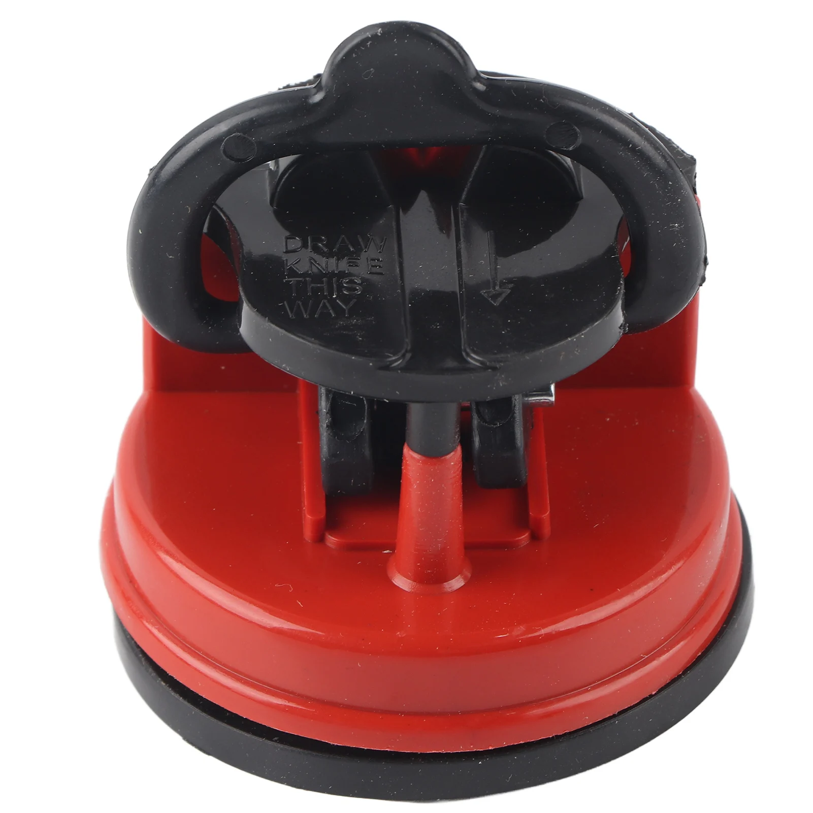 Manual Kitchen Knife and Scissor Sharpener with Suction Cup