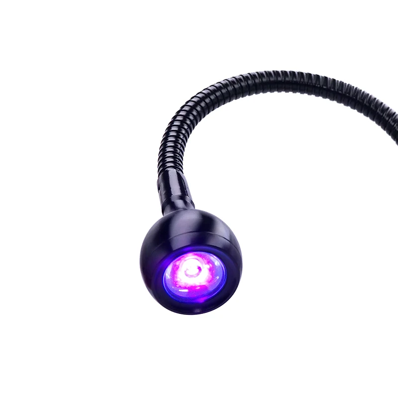 다기능 바이올렛 라이트 램프 매니큐어 UV 접착제 경화 램프 속눈썹 접착제 가속 건조 USB 전원 램프 네일 폴리쉬 도구