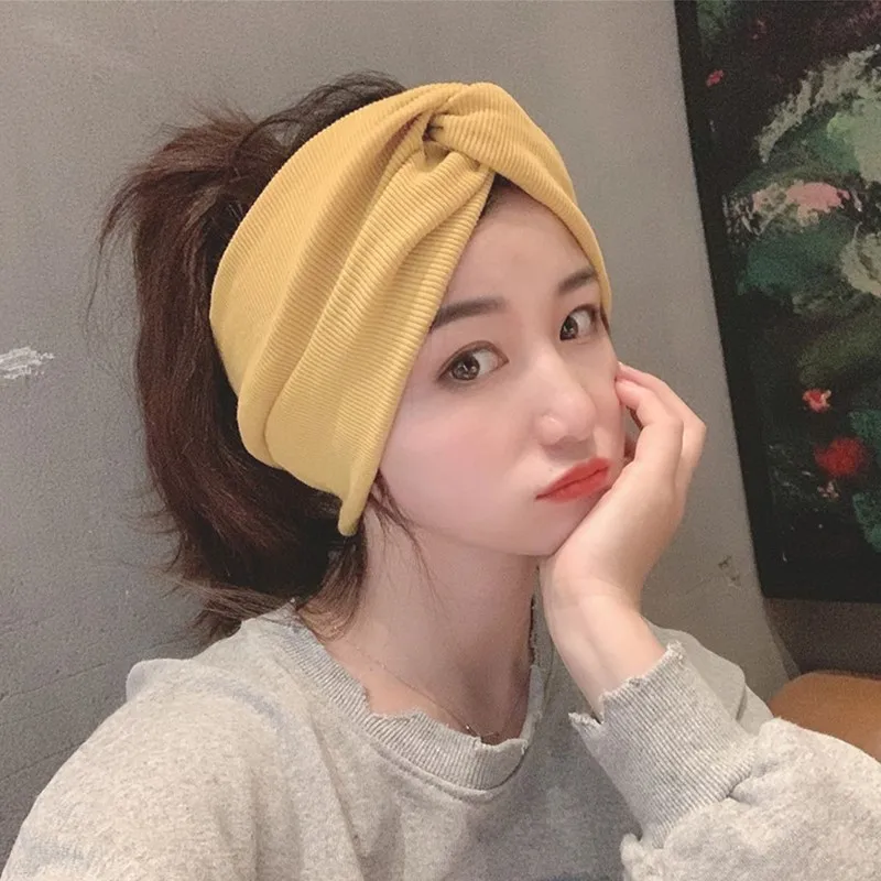 

5 шт./комплект, женская вязаная повязка на голову