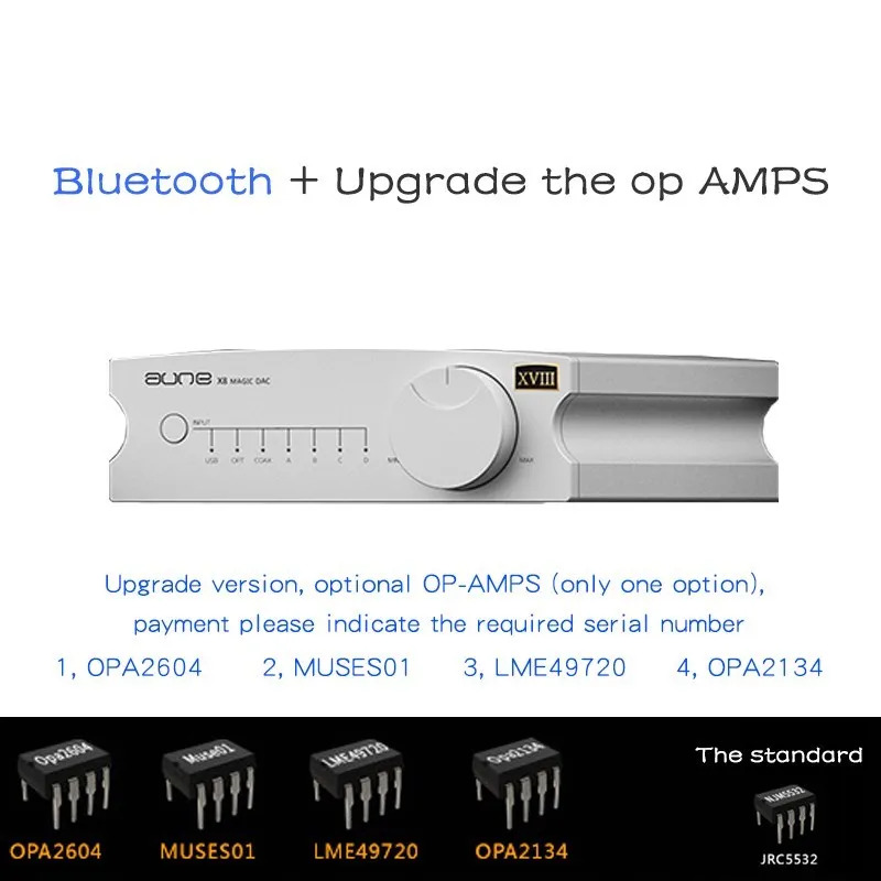 Aune X8 XVIII BT Magic DAC Bluetooth AptX HD LDAC