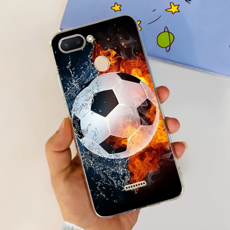 Cute Painted Clear Silicone Phone Case - Soft TPU Shell with Bumper Protection