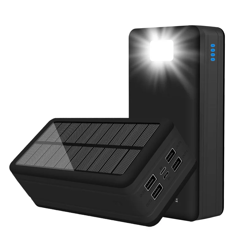 charging bank Large Capacity 99000mAh Solar Battery Charger with LED 4USB Portable Outdoor Travel External Battery for IPhone Samsung Xiaomi type c power bank Power Bank