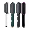 Multifunctional Hair Comb Ceramic Smoothing Fast Heated Electric Hair Straighten Comb Hair Curler Brush Hair Fast Modeling Tool 6
