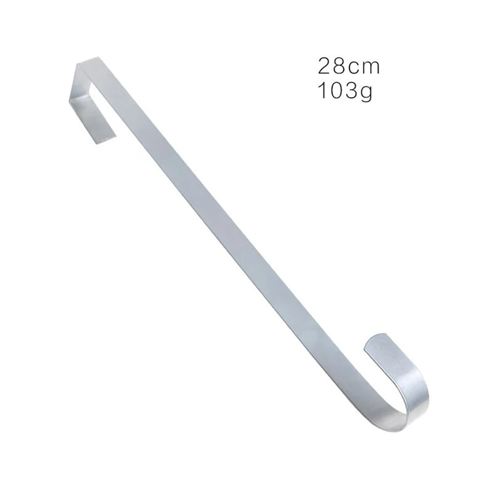 

Door Hanger Wreath Christmas Hook Xmas Decoration Metal Holder For Home Party Holiday Pendant Couple Christmas Supplies 28cm