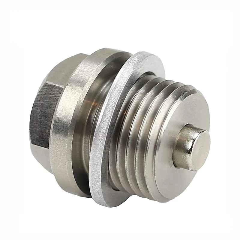 M20x1.5 Stainless Steel Oil Drain Plug With Neodymium Magnet fit Subaru: 03-10 Forester 2.0/2.5/2.0XT
