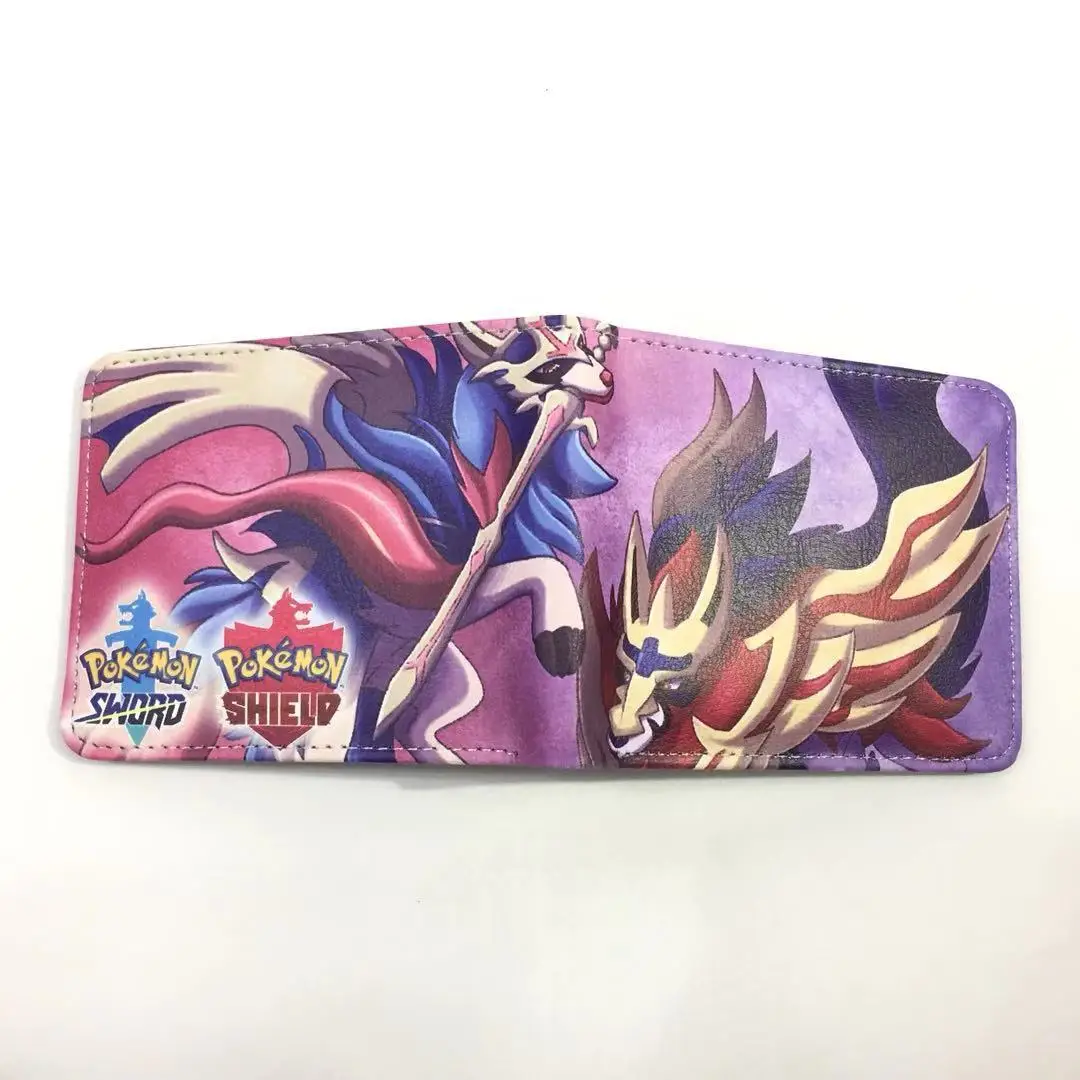 Cartoon Anime Wallet Kids Short Purse With Card Holder Coin Pocket wallet purse