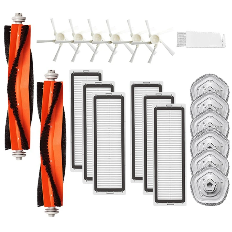 

For Dreame Bot W10 W10pro Vacuum Cleaner Main Side Brush Mops HEPA Filter Accessory