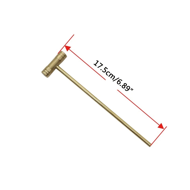 Micro Mini Multifunction Brass Craft Hammer Hand Tools for Ideal for Watchmaker Jewelers & Walnut 17.5cm/7incheS 6
