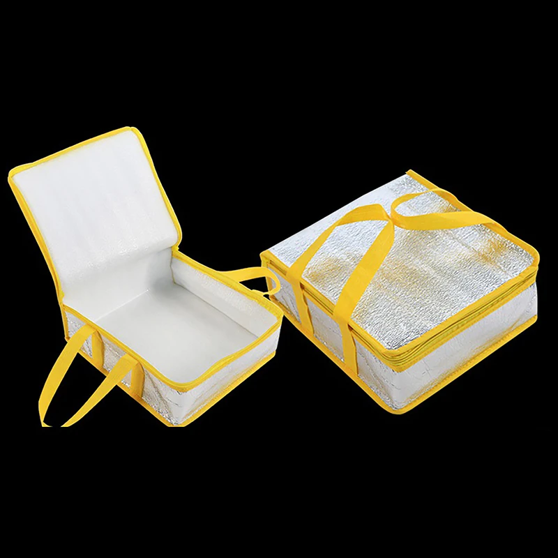Portable Drink Storage Food Thermal Delivery Carrier Pizza Delivery Bag Cooler Bag Ice Pack Insulation Bag
