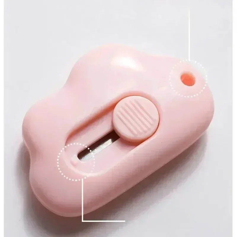 Paper Cutting Machine Cloud Color Cute Rabbit  Mini Portable Practical Knife Paper Cutting Machine Razor Blade Office Stationery