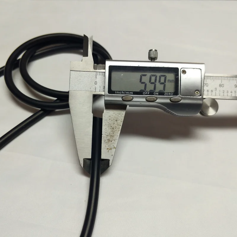 Conductive Silicone Rubber Tube TENS / ESTIM / E-STIM Machine 6mm OD 1.5mm ID
