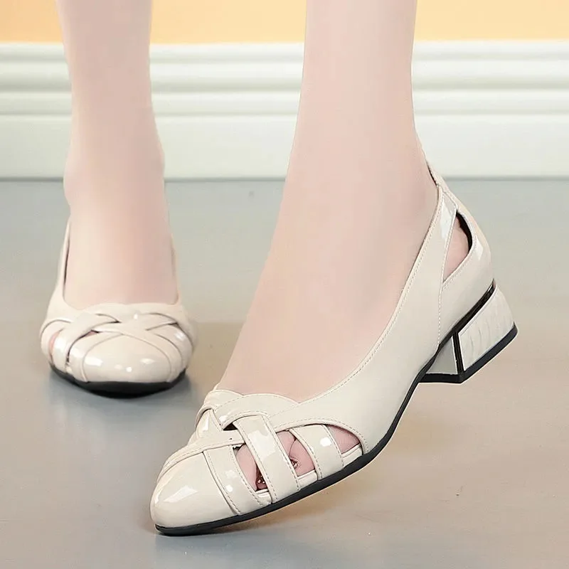 Women Fashion Sweet Light Weight Brown Spring Slip on Flat Shoes Lady Casual Black Pu Leather Office Loafers Zapatos Mujer B9646 6