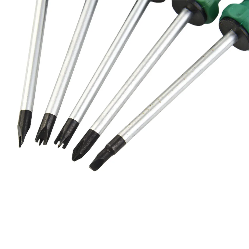 5Pcs Special-shaped Screwdrivers Set With Magnetic Precision Hand Tools U-shaped Y-shaped Triangle Repair Screwdrivers Set