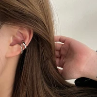 Punk Irregular Geometric Ear Cuff Earrings for Women Non-Piercing Metal Ear Clip Earring Fake Cartilage Fashion Jewelry Party - Image 5