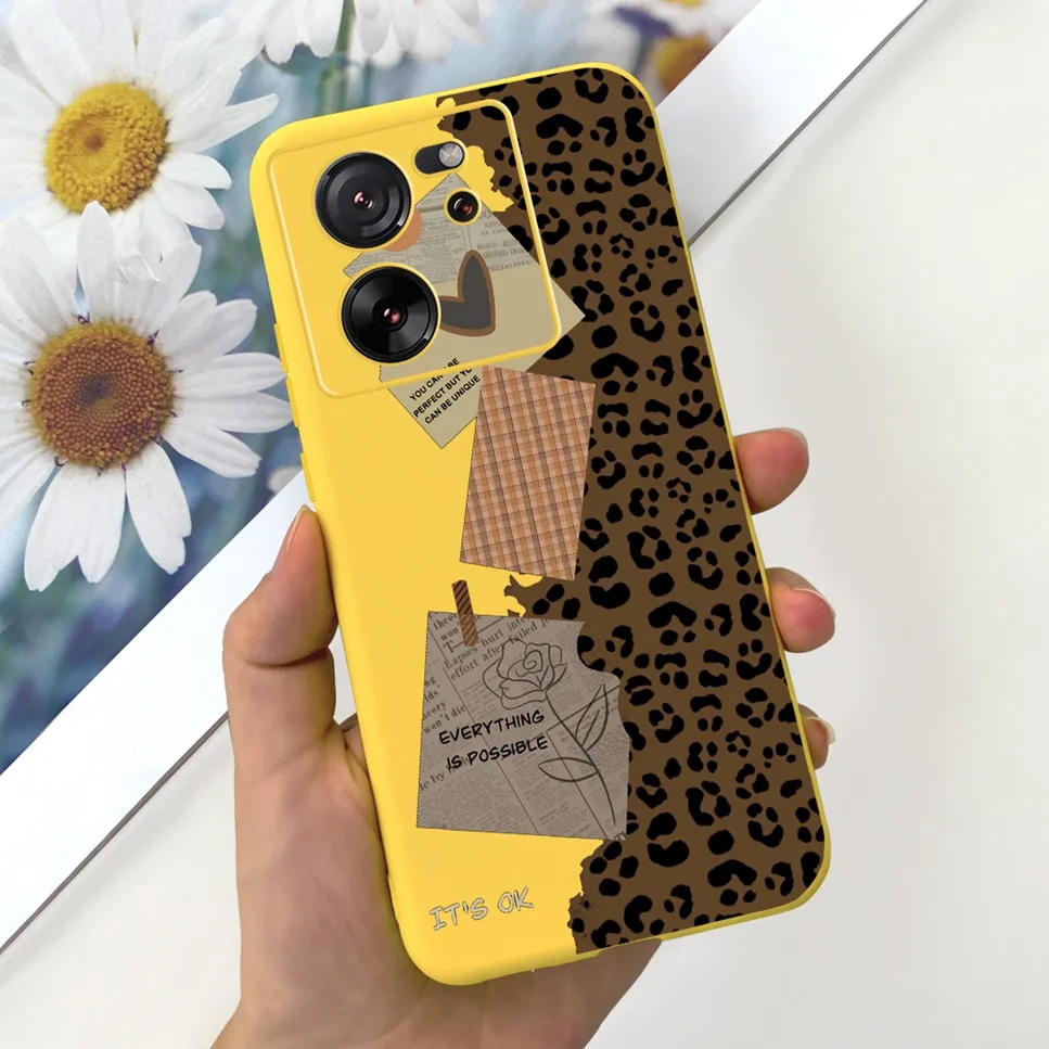 For Xiaomi 13T Case 13 T Pro 5G Candy Paint Soft Silicone Shockproof Phone Cases For Xiaomi 13T Mi13T Pro Bumper Cover Capa