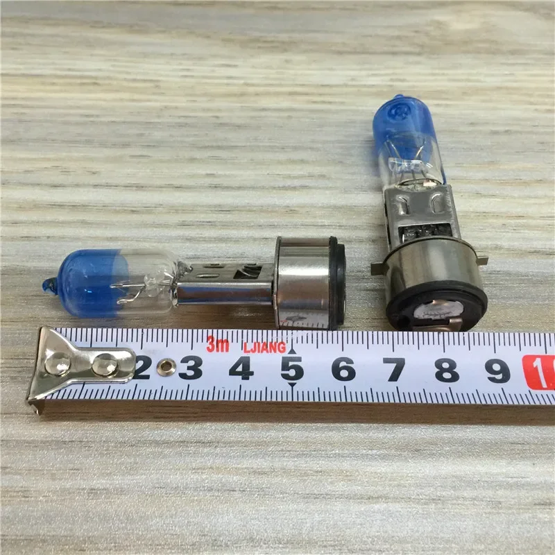 Electric Motorcycle Parts 12V Electric Car Accessories Hernia Blue Bulb 56V Low Single Claw Foot Reel Super Bright Xenon Bulb