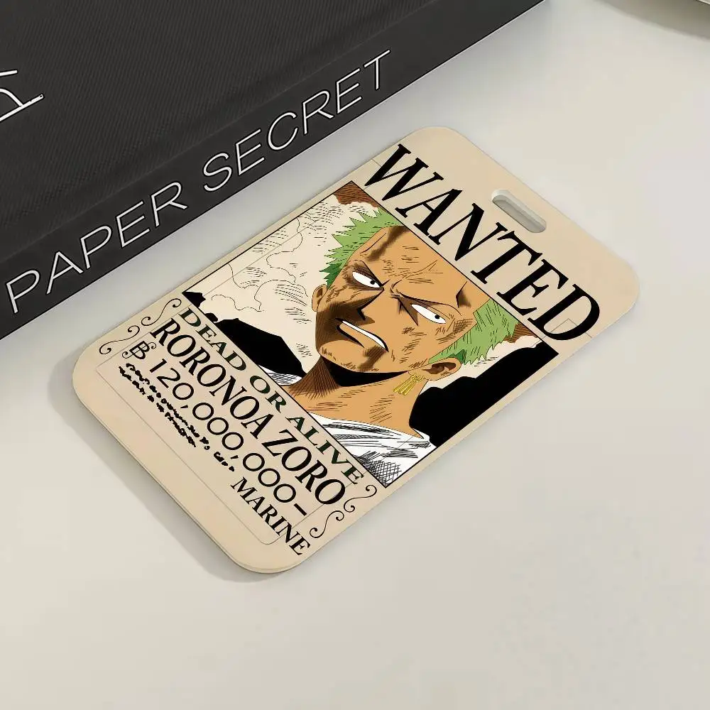 Anime ONE P-PIECE Wanted Poster lustiger Kartenhalter für Transport-, Arbeits-, Ausweis-, Studenten- und Menschkarten – Detail 6