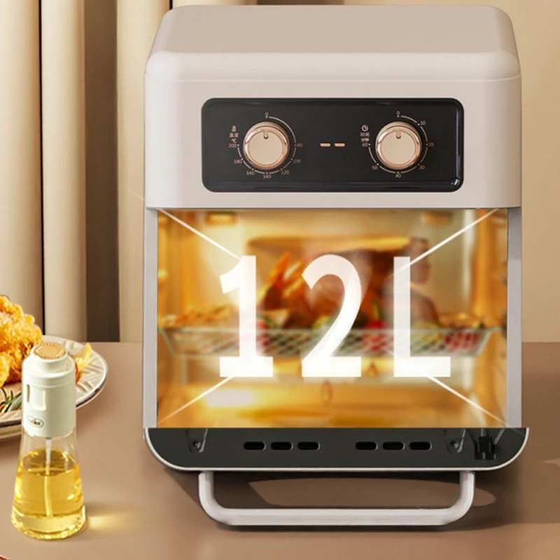 12L electric deep fryers oven 2 independent baskets 0 oil smart air fryer on sale