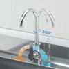 Freestanding Single Bowl Laundry Sink with Hot and Cold Water Plumbing Stainless Steel Sink 3