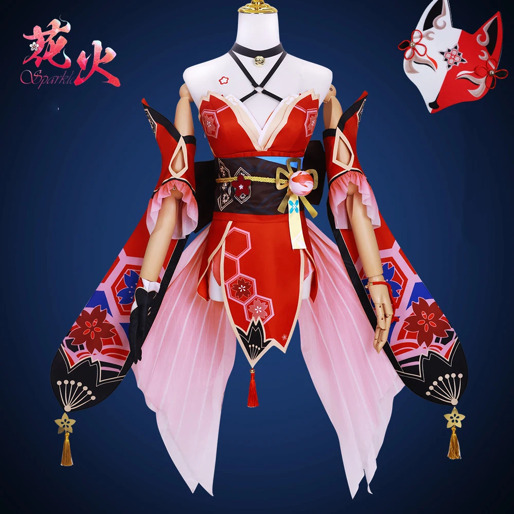 Honkai 스타 레일 스파클 코스프레 코스튬 카니발 유니폼, 애니메이션 할로윈 파티 코스튬, 게임 캐릭터 의상