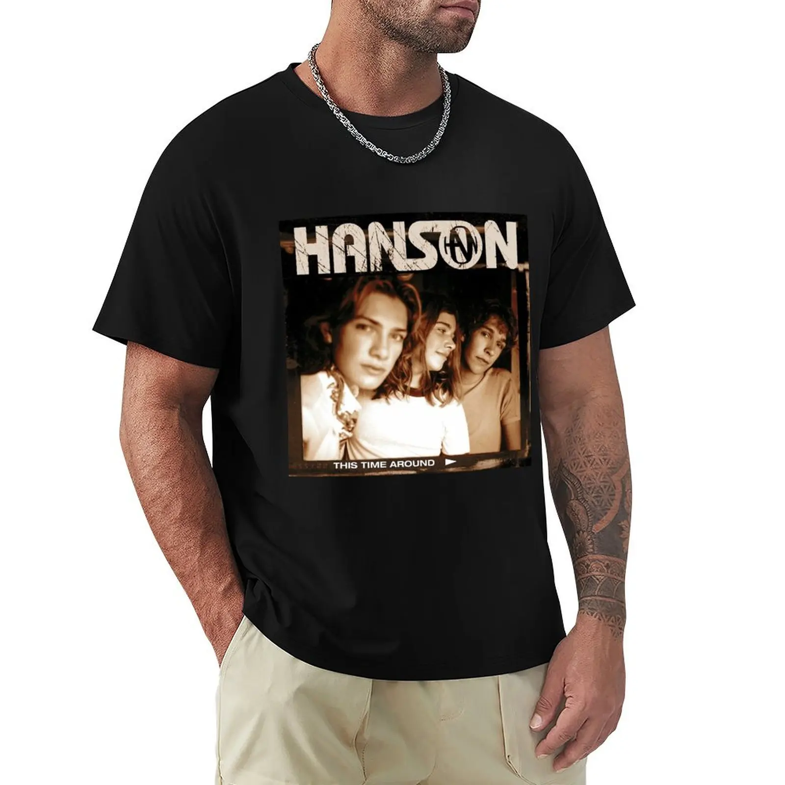 

Hanson this time around T-Shirt cute clothes tops vintage clothes for a boy mens funny t shirts