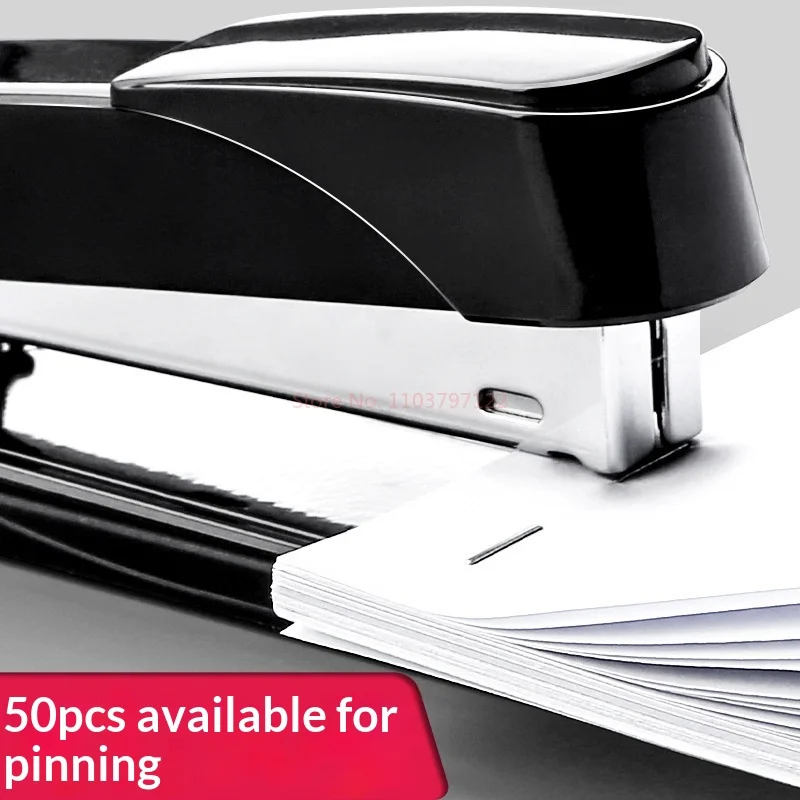 델리 스테이플러 헤비듀티 0314 메탈 50매 용량 두꺼운 종이 스테이플링 사무용 문구류 일상 사무 문서 제본용