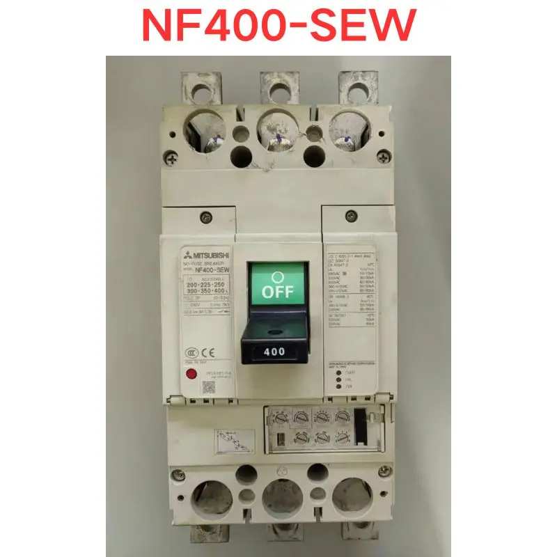 NF400-SEW 중고 회로 차단기, 3P200-400A 조절 가능, 기능 점검 OK