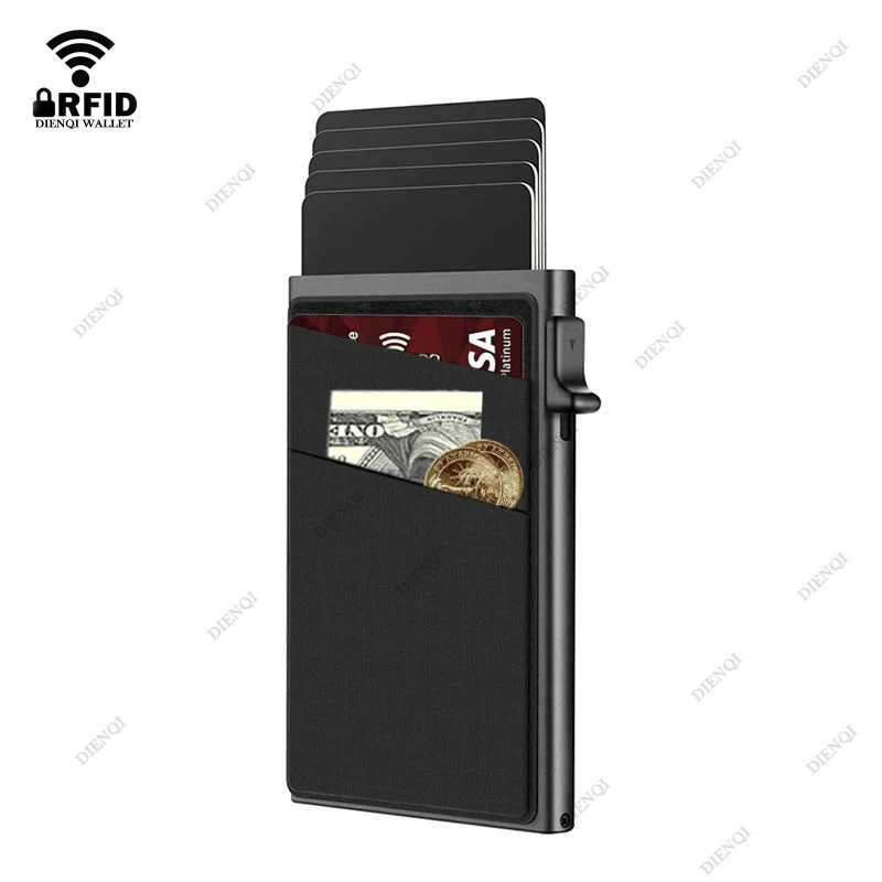 Bergxperten FOLIX Essential,Porte-Cartes Automatique En Métal