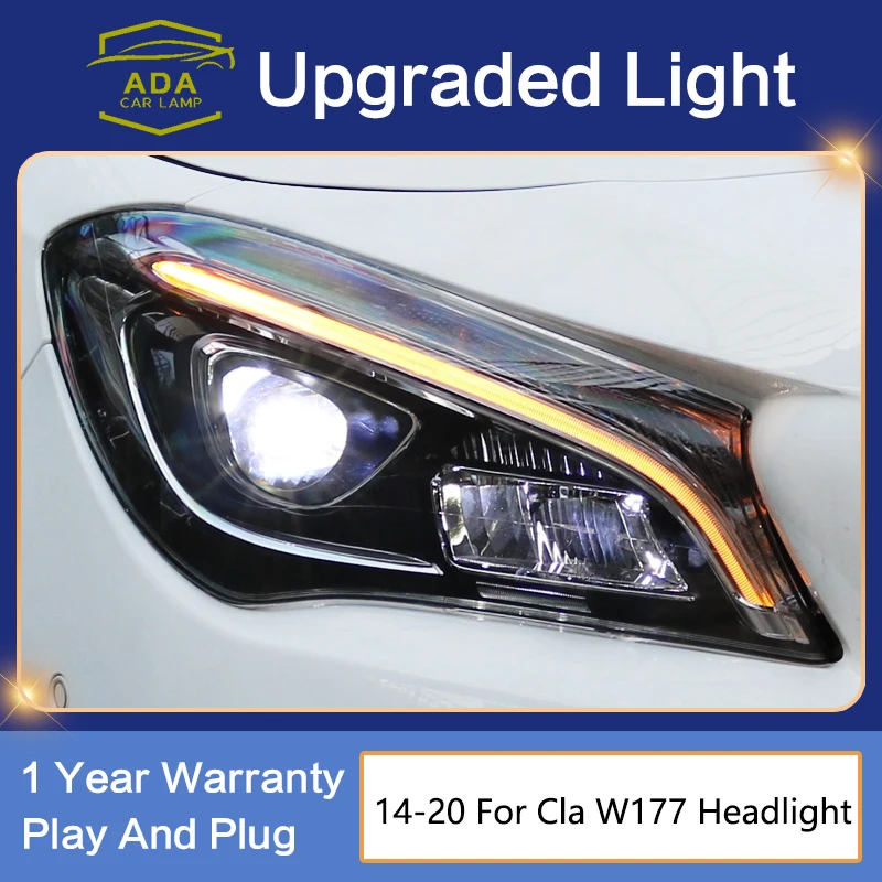 

Full LED Headlights For Benz CLA W117 2014-2019 CLA180 CLA200 CLA260 LED Head Lamps DRL Dynamic Turning Signal Head Light