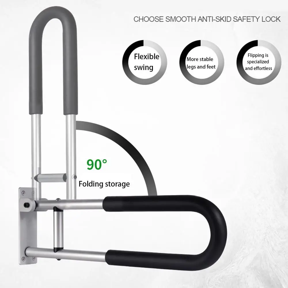 Description Picture 6 of itemHandicap Grab Bars Bathroom Shower Grab Handle Rail Grip For Elderly Toilet Safety Rails Anti Slip Disability Aid Home Accessory