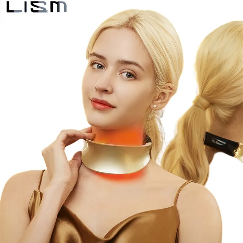 LED 목 미용 기계, 피부 리프팅 텐셔닝, 탈염, 목 라인 제거, 로우 라인 넥 스파