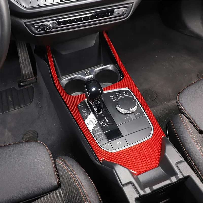 Carbon Fiber Interior Trim Kit For BMW 1 & 2 Series F40 F44 2023-2024 - Dashboard & Gear Shift Panel Stickers