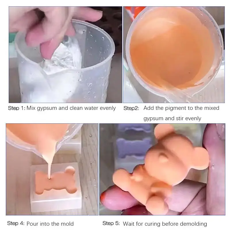 Gypsum Powder Pigment 10ml Gypsum Cement Coloring Planter Pigment For Gypsum Powder Color Concentrate Cement Plaster Mold Decoration Handmade gypsum powder pigment gypsum plaster pigment