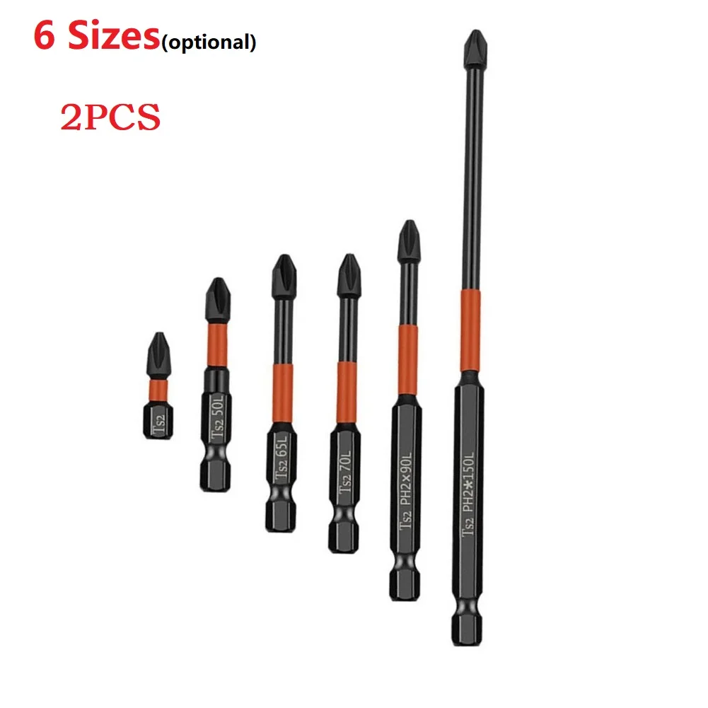 

Alloy Steel Screwdriver Bit Cross Screwdriver 25/50/65/70/90/150mm Alloy Drill Bit Impact Batch Head Impact Screw