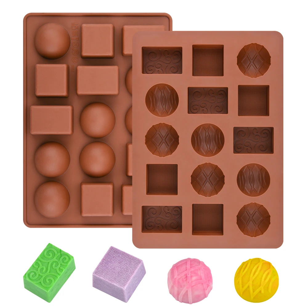 Geometric Shaped Candy Mold  Chocolate work, Candy molds, Candy making  supplies