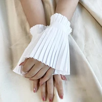 nail decor for photographi wrist pleated organ fake sleeve universal elbow cuff Nail Art shooting background props for photo 1