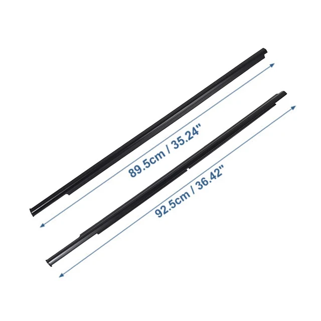 4PCS Rubber Door Belt Weatherstrip Molding Trim - Replacement For Mitsubishi Outlander 2006-2012 - View #9