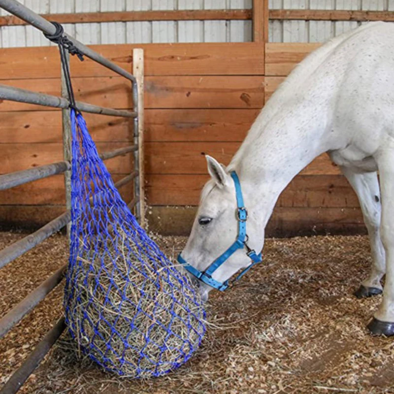 Nylon haylage Háló Állóképes lovas érdekel termékek kicsi holed Széna Háló haynet berendezések Vörös / Zsozsó